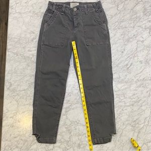 MCGUIRE crop skinny cargo pants- 26